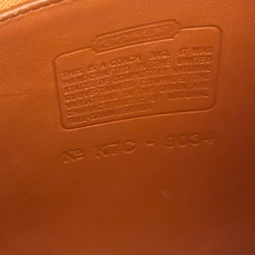Coach Vintage Ergo Flap 9034 - Picture 5 of 16